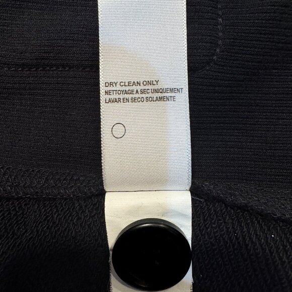 James Perse Shawl Collar Blazer Cotton Black Women's Size 2 - Picture 10 of 11